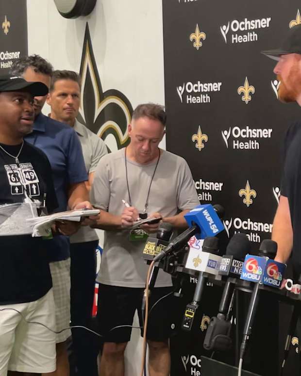 Andy Dalton Recaps Day 13 at Saints Training Camp